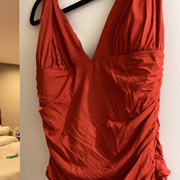 Burnt orange tankini - Picture 2 of 4